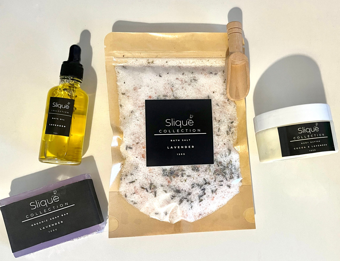 Organic Lavender Bath Set